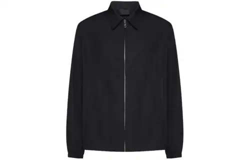 PRADA Cotton Zip up Shirt Jacket