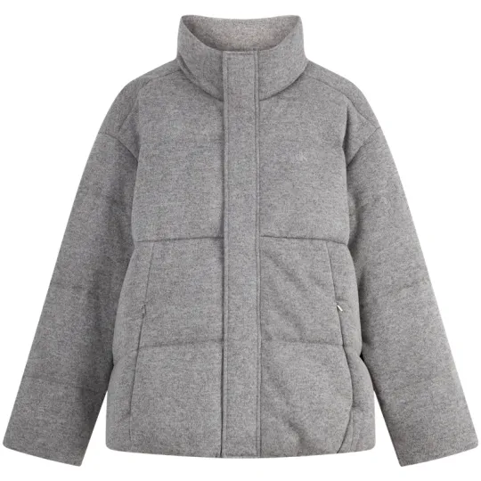 CALVIN KLEIN Down Jacket Men's Heather Gray