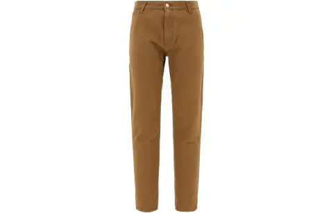 Carhartt WIP Logo Patch Straight Leg Trousers