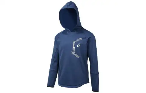 Asics Parka Coat Men's Marine Blue