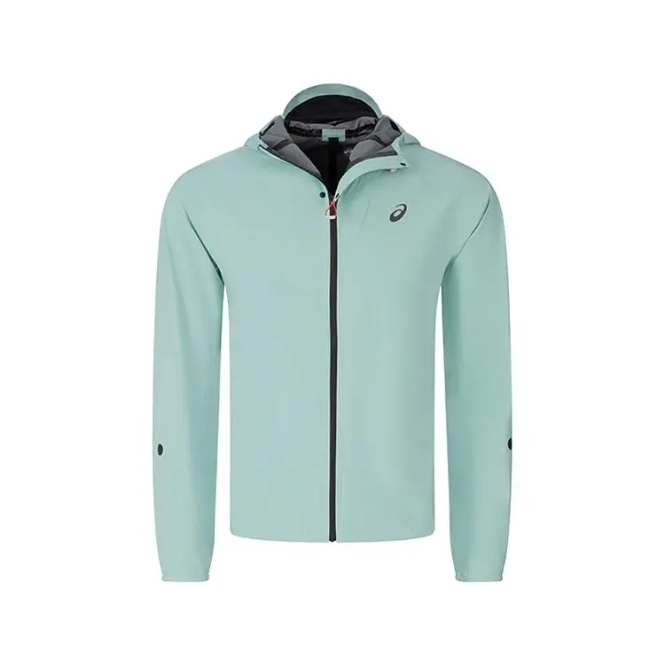 ASICS Jackets Men's Green-300 Hooded Moderate Other