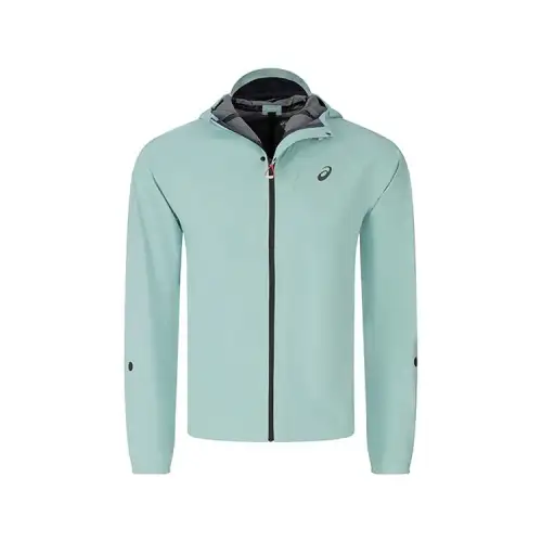 ASICS Jackets Men's Green 300 Hooded Moderate Other