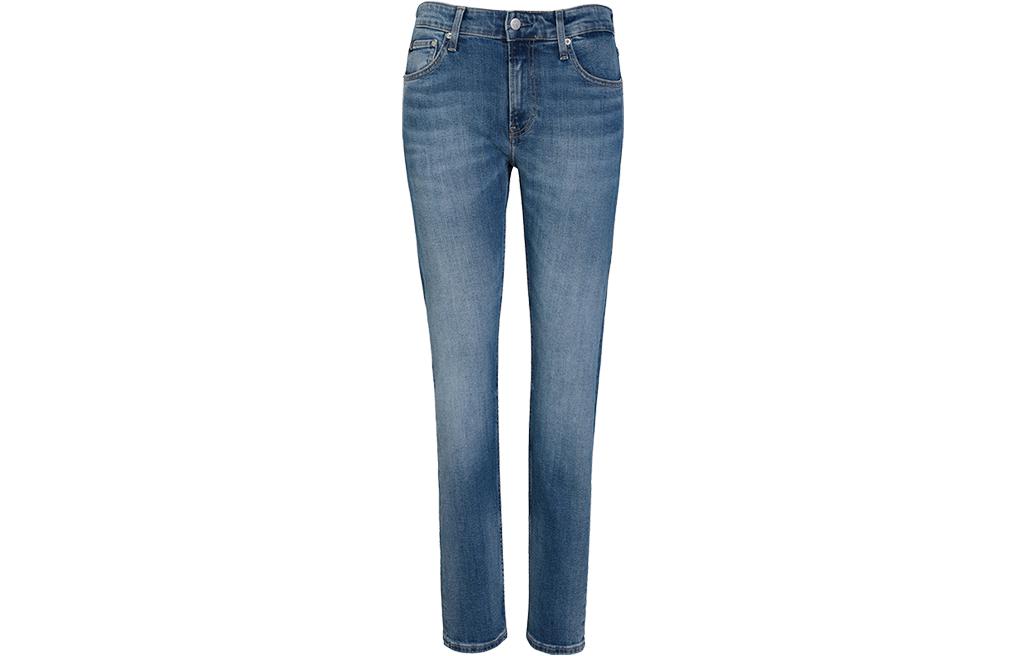 Calvin Klein Jeans Men's Blue Moderate Slim Fit Pants