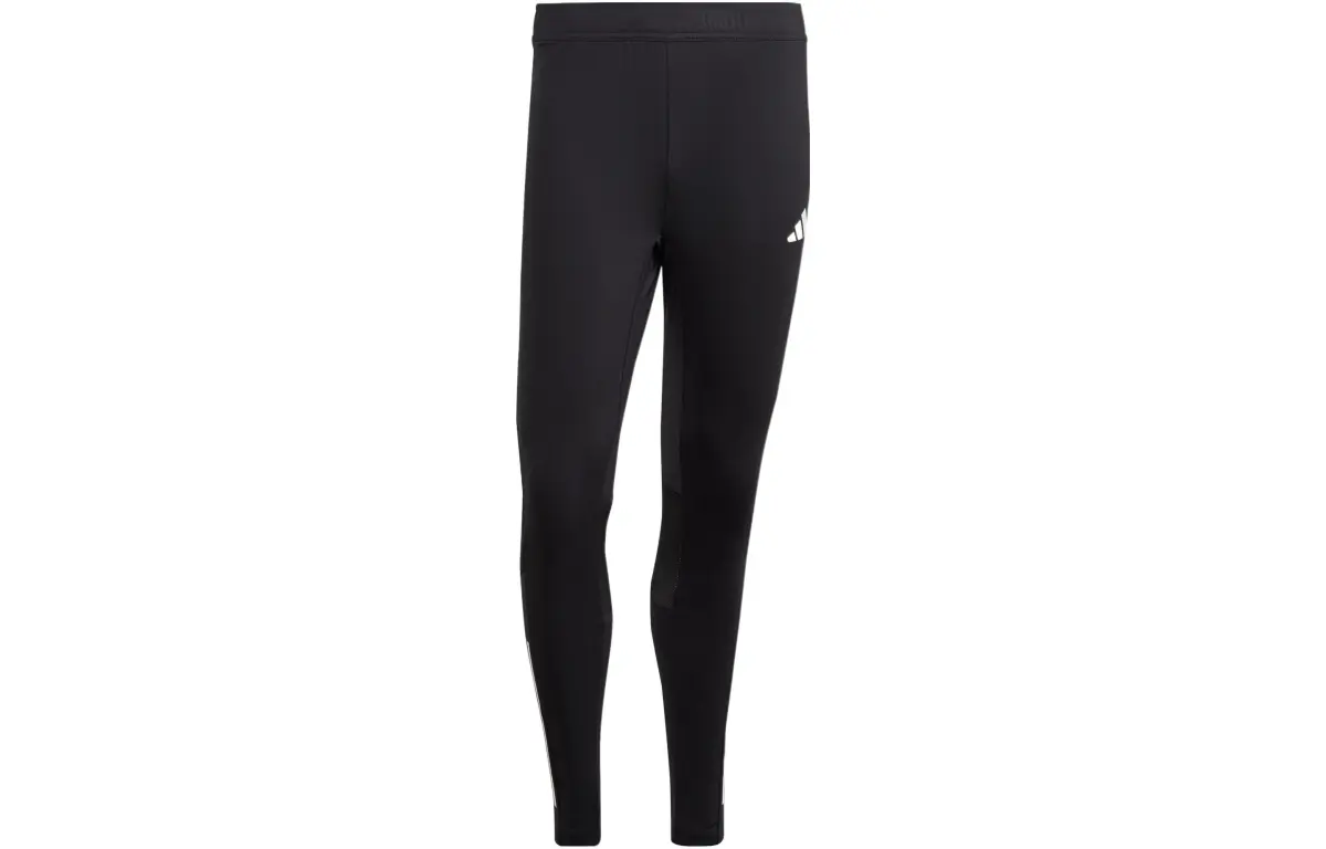 Adidas Knitted Sweatpants Men's Black Moderate Slim Fit Pants