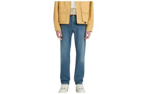 Levis Jeans Men's Blue Moderate Straight Fit Pants
