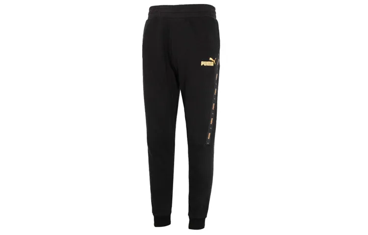 PUMA Knitted Sweatpants Men's Black