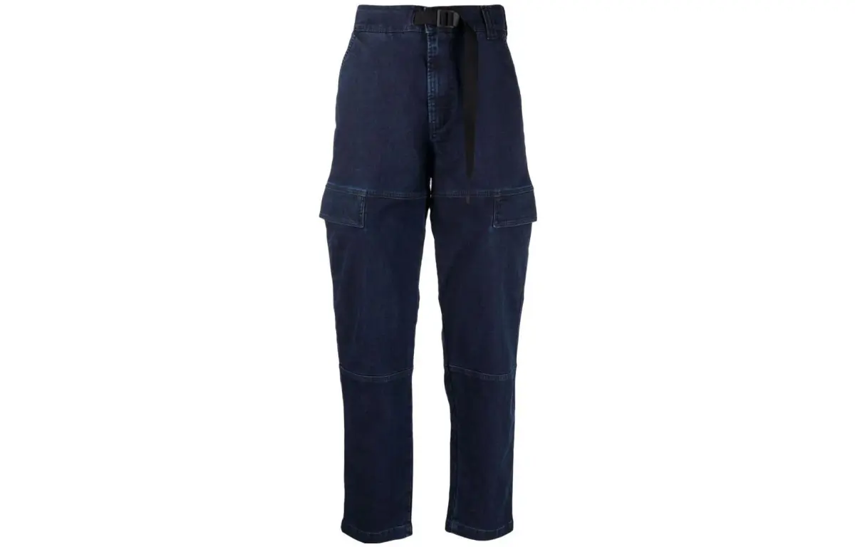 DIESEL Jeans Men's Blue Moderate Tapered Pants