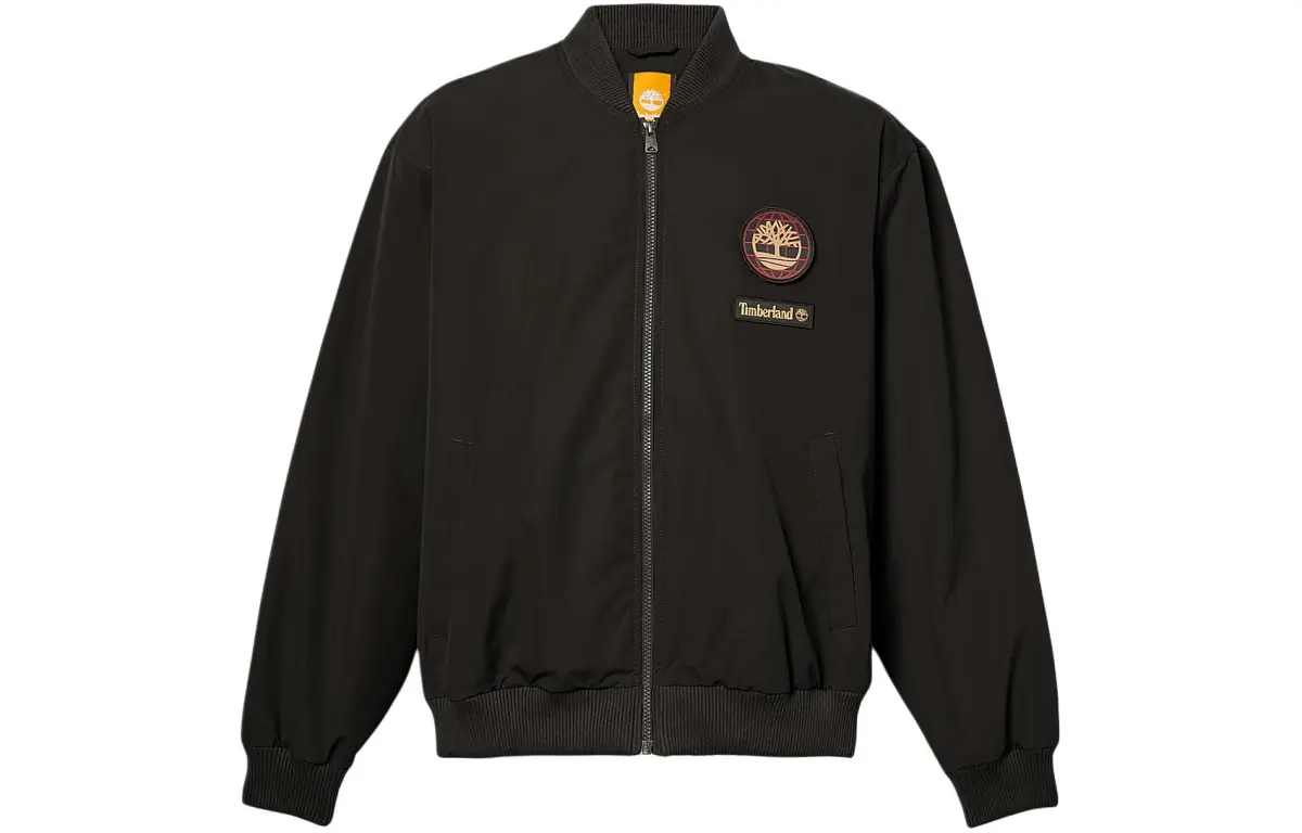 Timberland Chinese New Year BADGE BOMBER Puffer Jacket Unisex Black