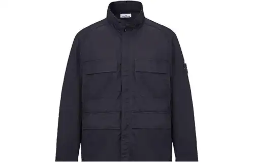 STONE ISLAND Jackets & Coats Unisex Black