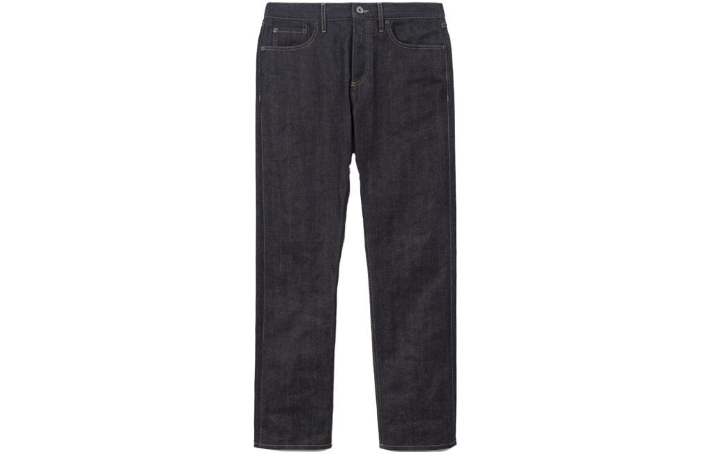 Burberry Burberry SS23 Solid Color Straight Zip Fly Jeans Men's Indigo