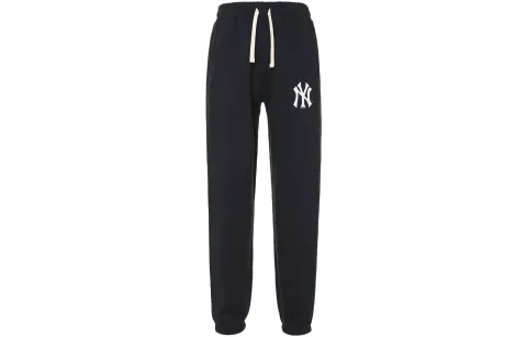 New Era Knitted Sweatpants Men's Blue