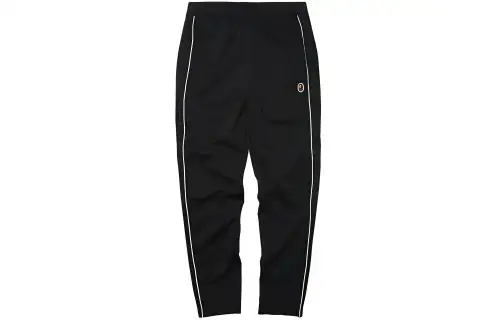 A BATHING APE Head Series Casual Pants Men's Moderate Cuffed Pants