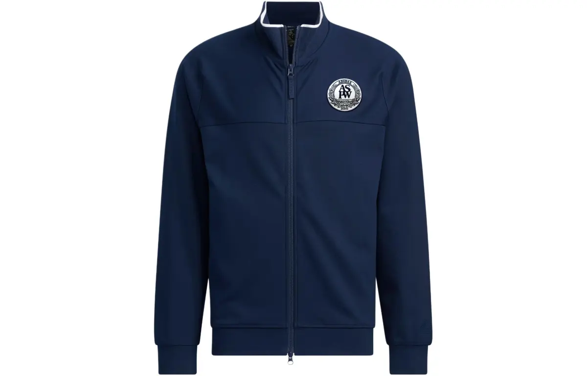 Adidas Verbiage Knit Jacket Jackets & Coats Men's College Navy