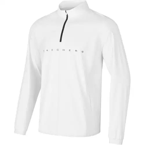 Skechers GODRI Jackets & Coats Men's Bright White