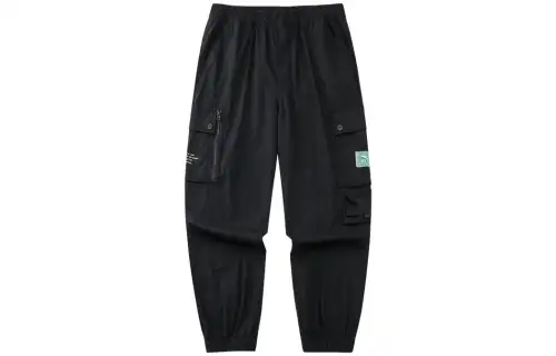 Anta Cuffed Pants Sweatpants Unisex Black