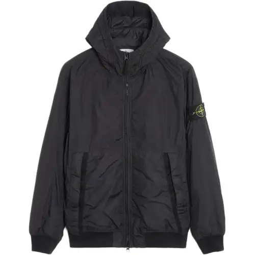 STONE ISLAND Jackets & Coats Men's Black