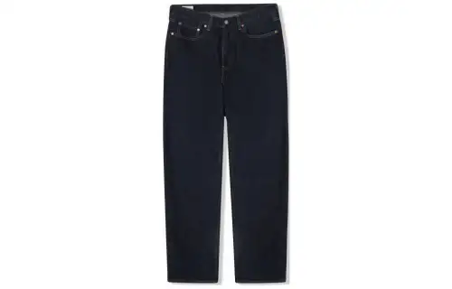 Levis Jeans Men's Dark Blue Moderate Straight Fit Pants