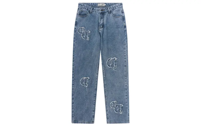 HARSH AND CRUEL Jeans Unisex Moderate Straight Fit Pants