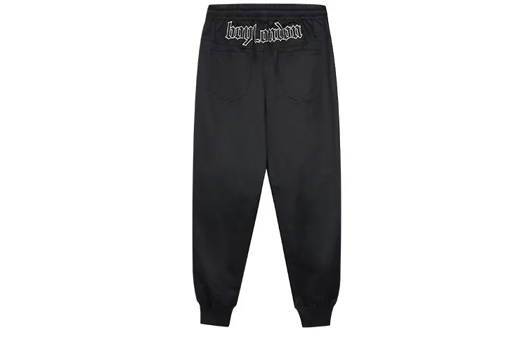 Boy London Casual Pants Unisex Black
