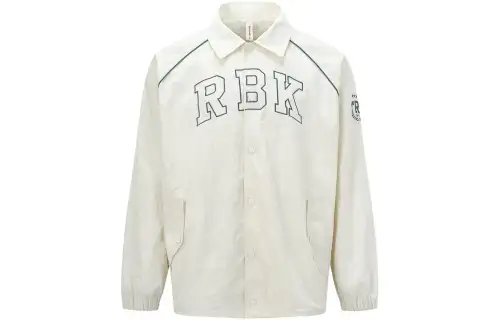 Reebok Jackets & Coats Unisex Raw White