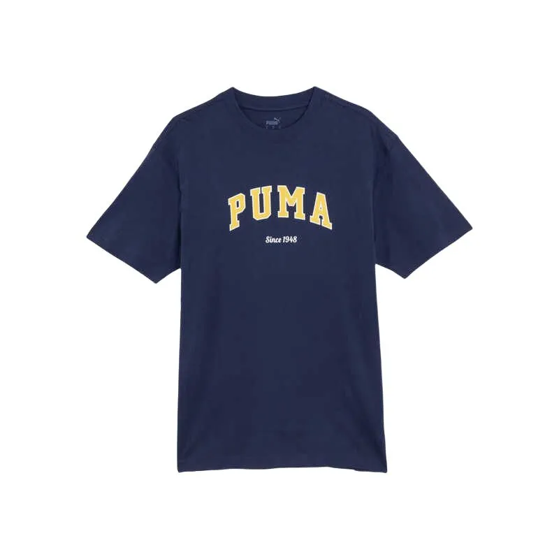 PUMA T Shirt Unisex Marine Blue