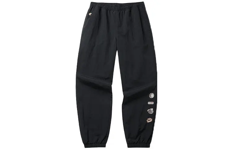 Anta Life Collection Knitted Sweatpants Men's Black