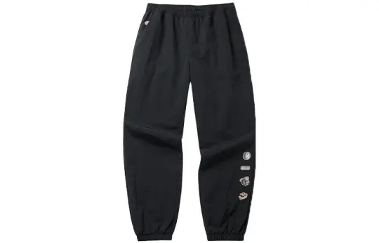Anta Life Collection Knitted Sweatpants Men's Black