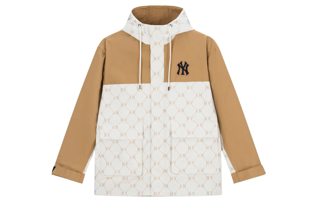 MLB New York Yankees Jackets Man Cream
