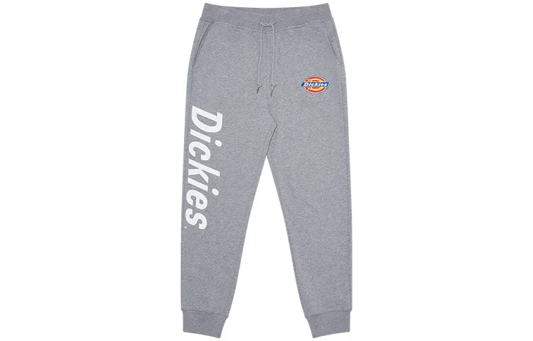 Dickies Knitted Sweatpants Unisex Medium Feather Gray Moderate Straight Fit Pants