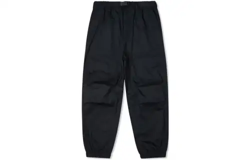 Converse Knitted Sweatpants Men's Black Moderate Cuffed Pants