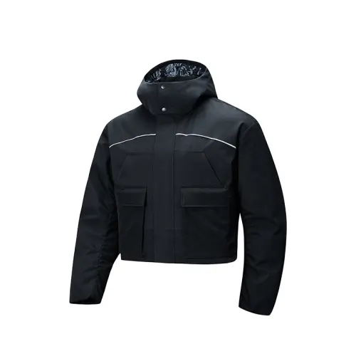 Anta Life Collection Down Jacket Unisex Basic Black