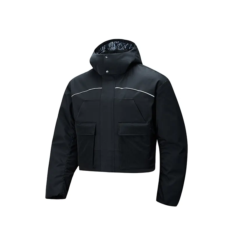 Anta Life Collection Down Jacket Unisex Basic Black
