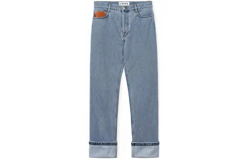 LOEWE Fisherman Turn Up Jeans