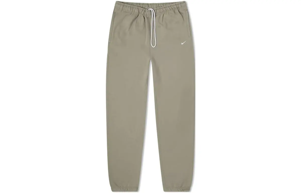 Nike Knitted Sweatpants Men's Carbon Gray Moderate Cuffed Pants