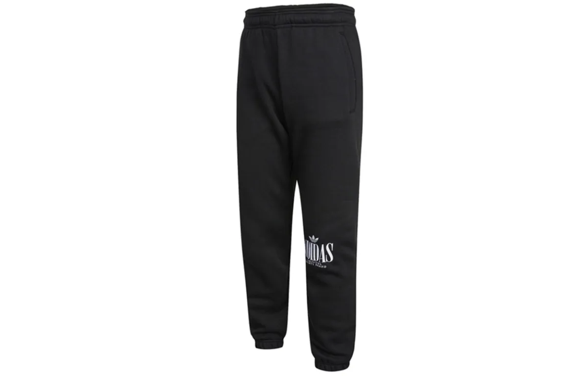 Adidas Originals Knitted Sweatpants Men's Black