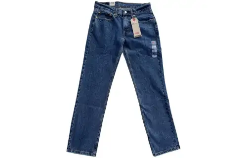 Levis Jeans Men's Royal Blue Moderate Straight Fit Pants