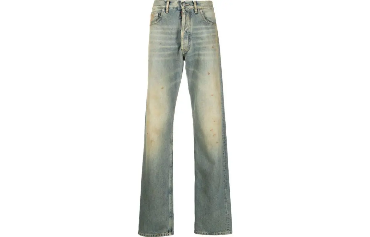 Maison Margiela Distressed effect Straight leg Jeans