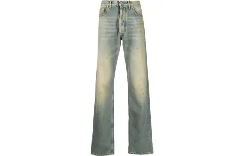 Maison Margiela Distressed effect Straight leg Jeans