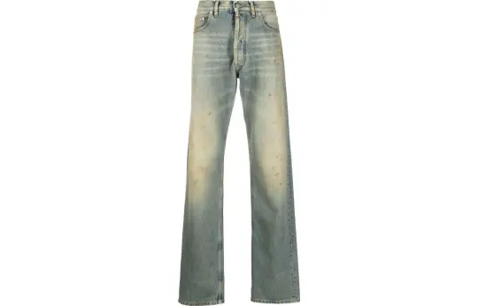 Maison Margiela Distressed effect Straight leg Jeans