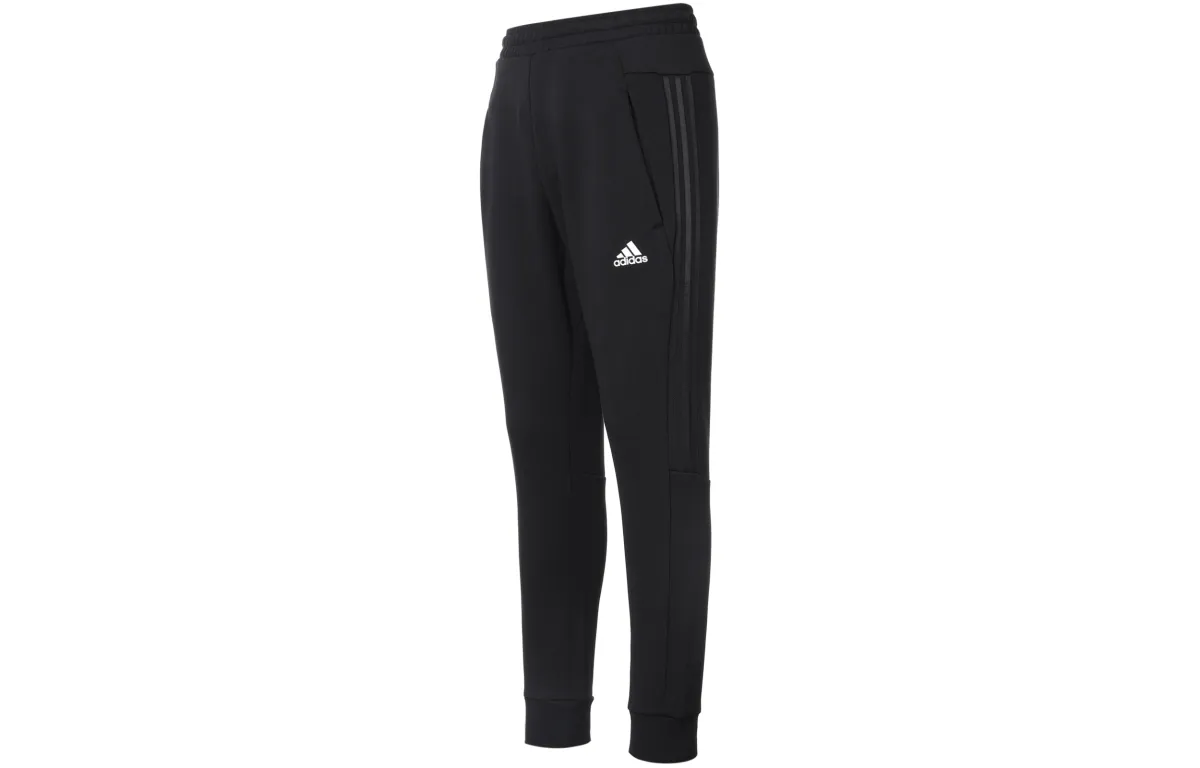 Adidas Knitted Sweatpants Men's Black
