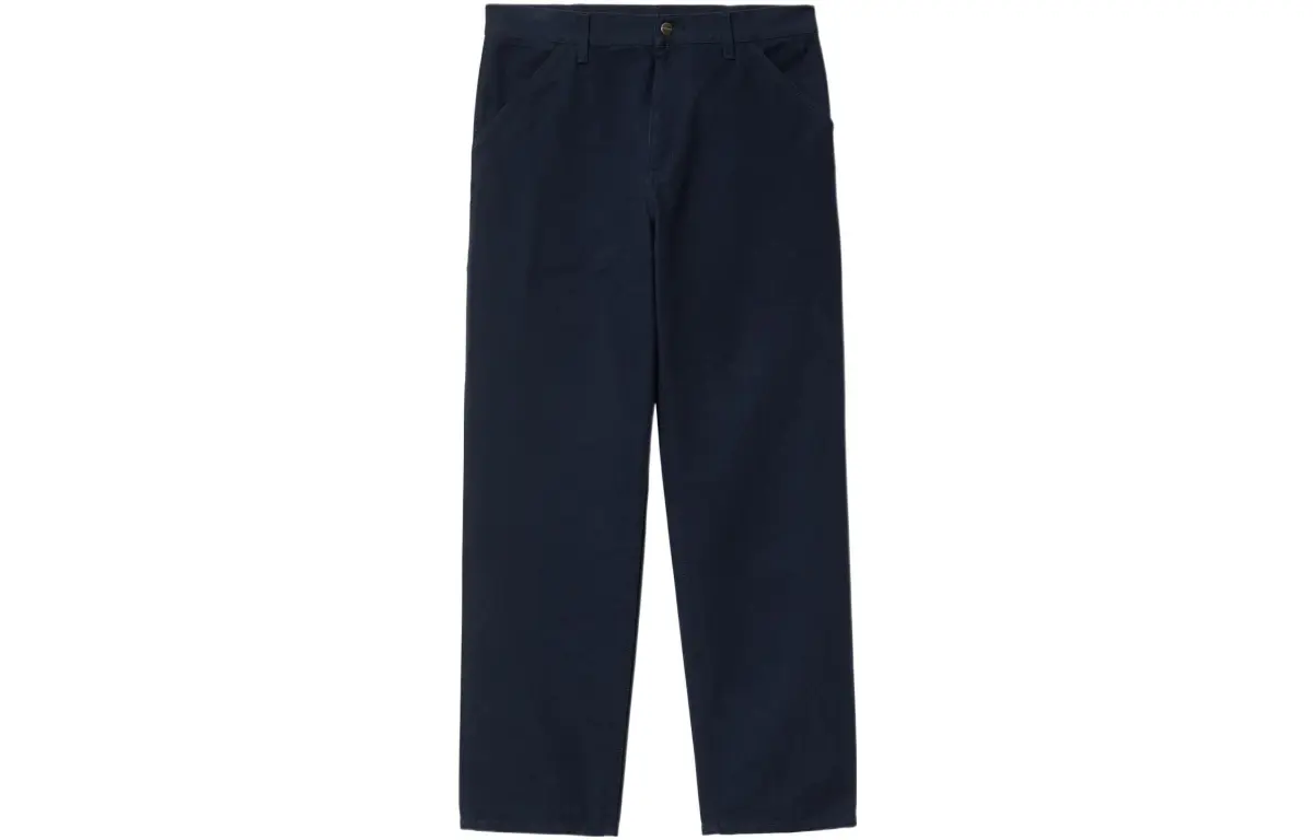 Carhartt WIP Jeans Men's Dark Blue Moderate Straight Fit Pants