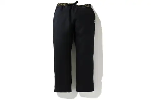 A BATHING APE Knitted Sweatpants Men's Moderate Straight Fit Pants