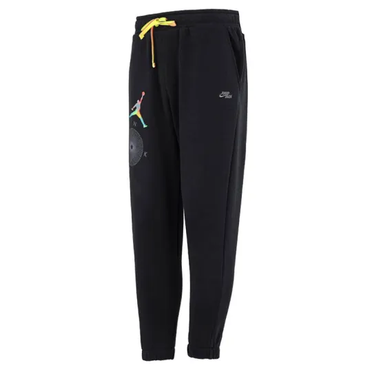 Jordan Knitted Sweatpants Men's Black