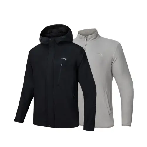 Anta Variety Training Collection Jackets & Coats Men's Basic Black