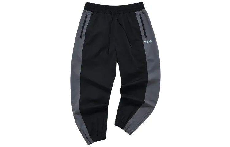 FILA FUSION Knitted Sweatpants Men's Pitch Black