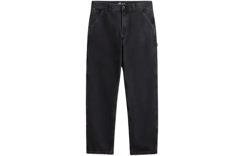 Vans DRILL CHORE AVE Jeans Men's Black Moderate Straight Fit Pants