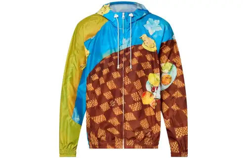LOUIS VUITTON FW23 Trench Coat Men's Multicolor