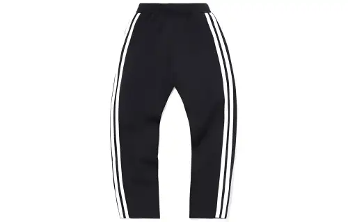 Li Ning Knitted Sweatpants Men's New Standard Black