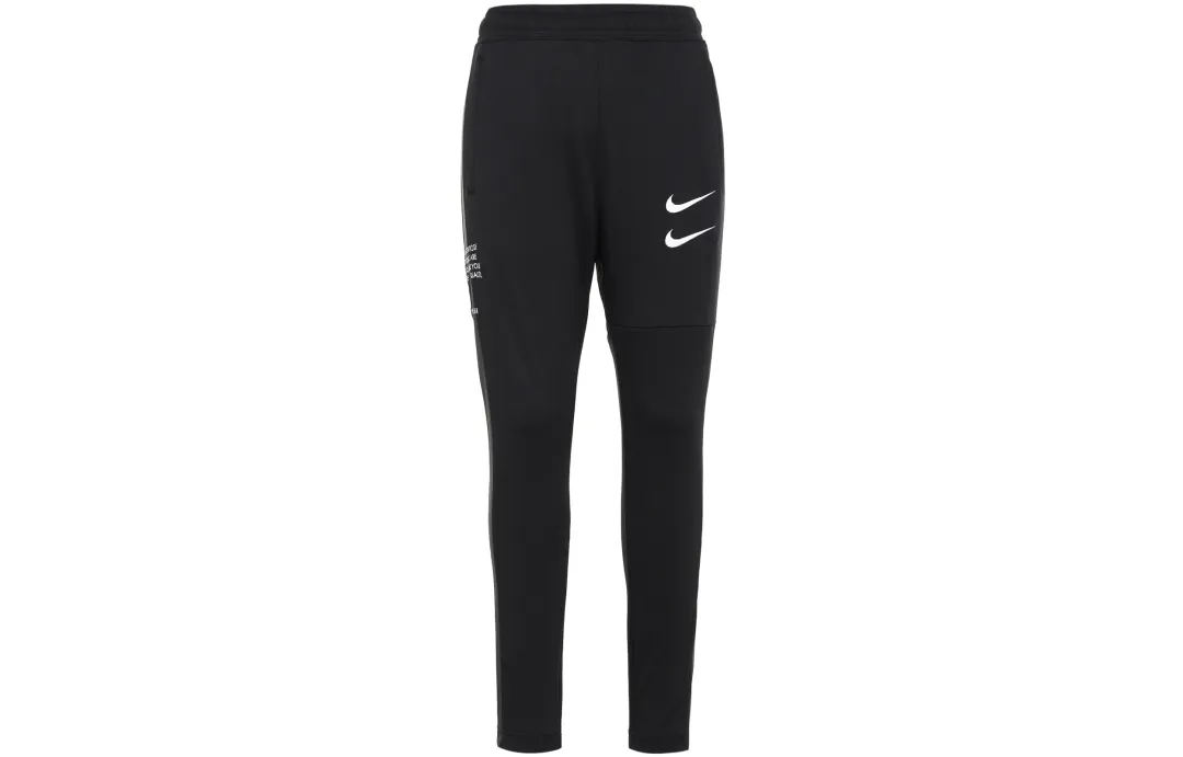 Nike Sportswear Swoosh Men's Knit Sports Trousers Black
