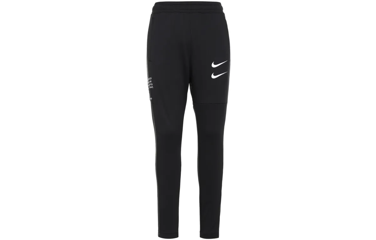 Nike Sportswear Swoosh Men's Knit Sports Trousers Black